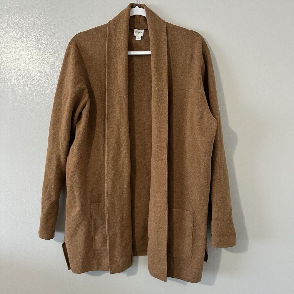 Cozy Open-Front Brown Women’s Cardigan Sweater